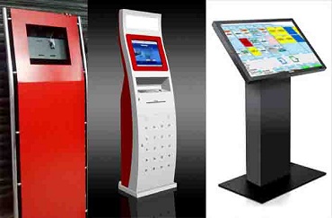 phone kiosks advertisement