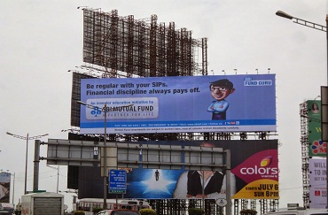 advertisement on buses