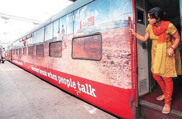 railway media advertisement