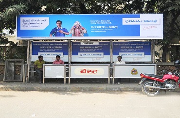 city bus shelters advertisement